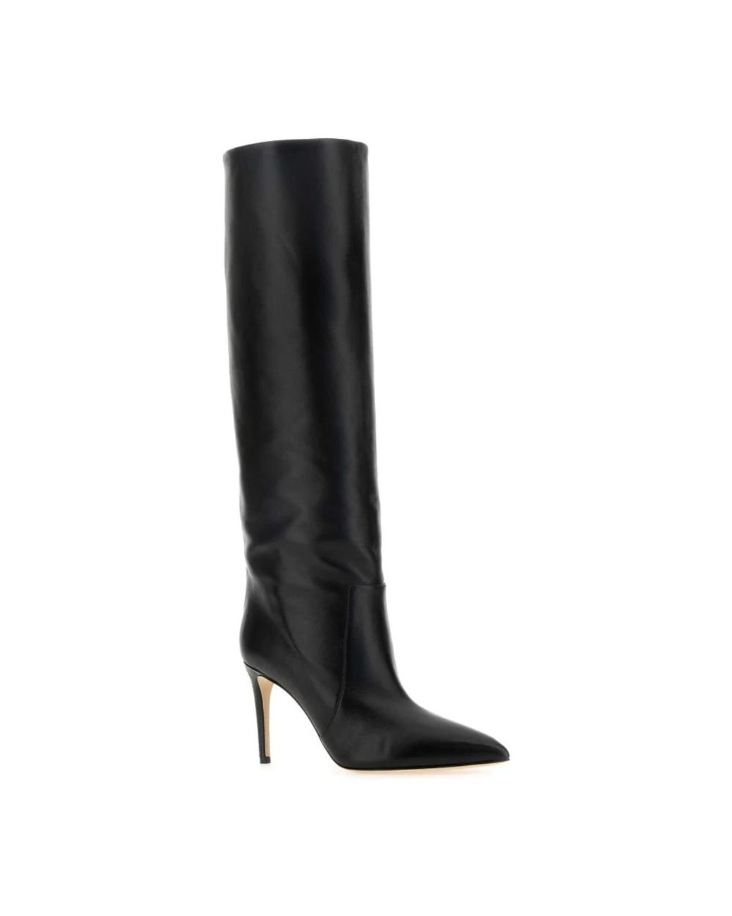 Paris Texas Black Heeled Boots