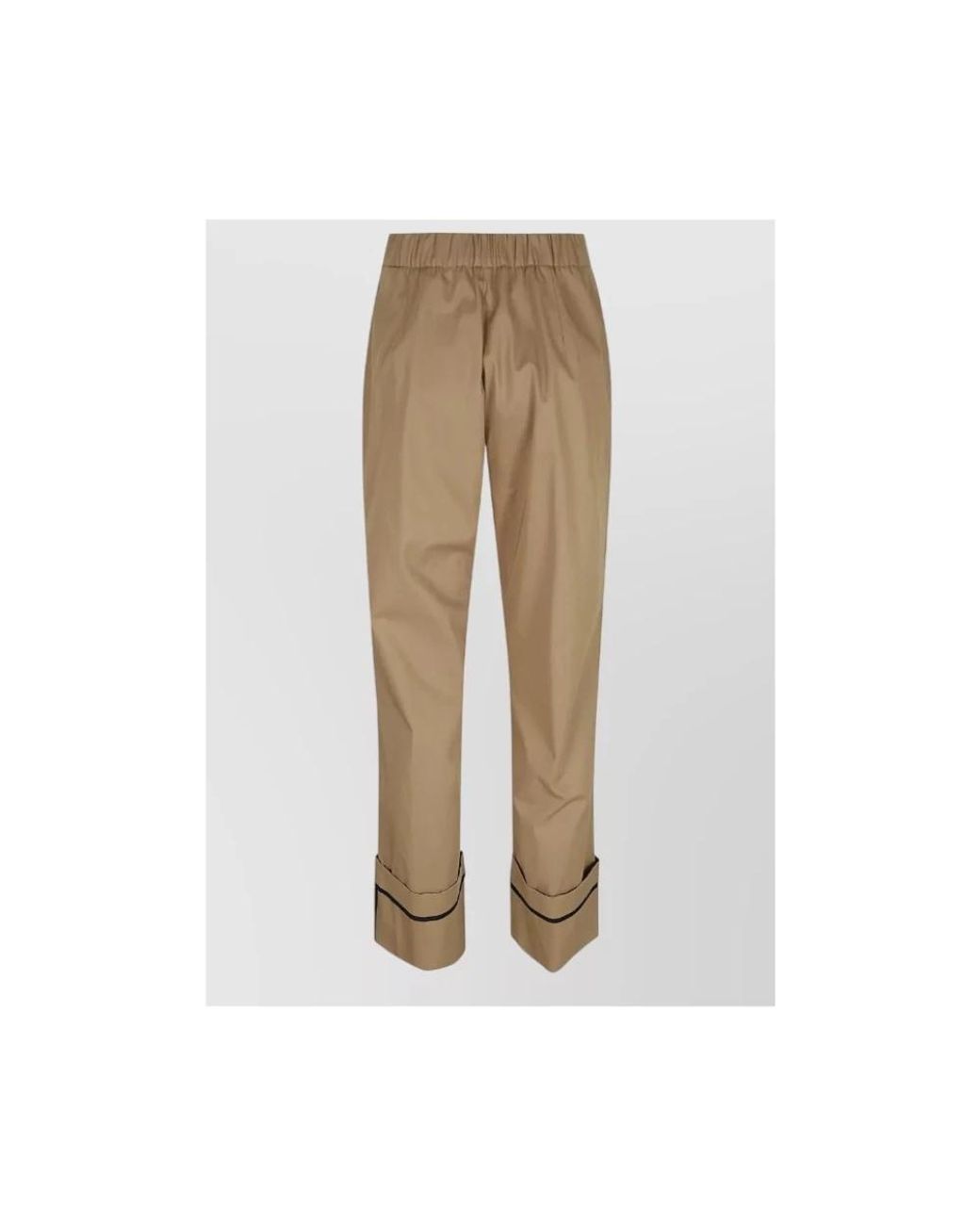 Herno Natural Cuffed Hosen