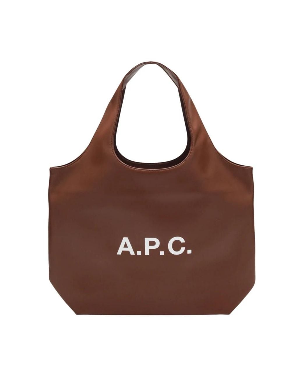 A.P.C. Brown Shopping Bags