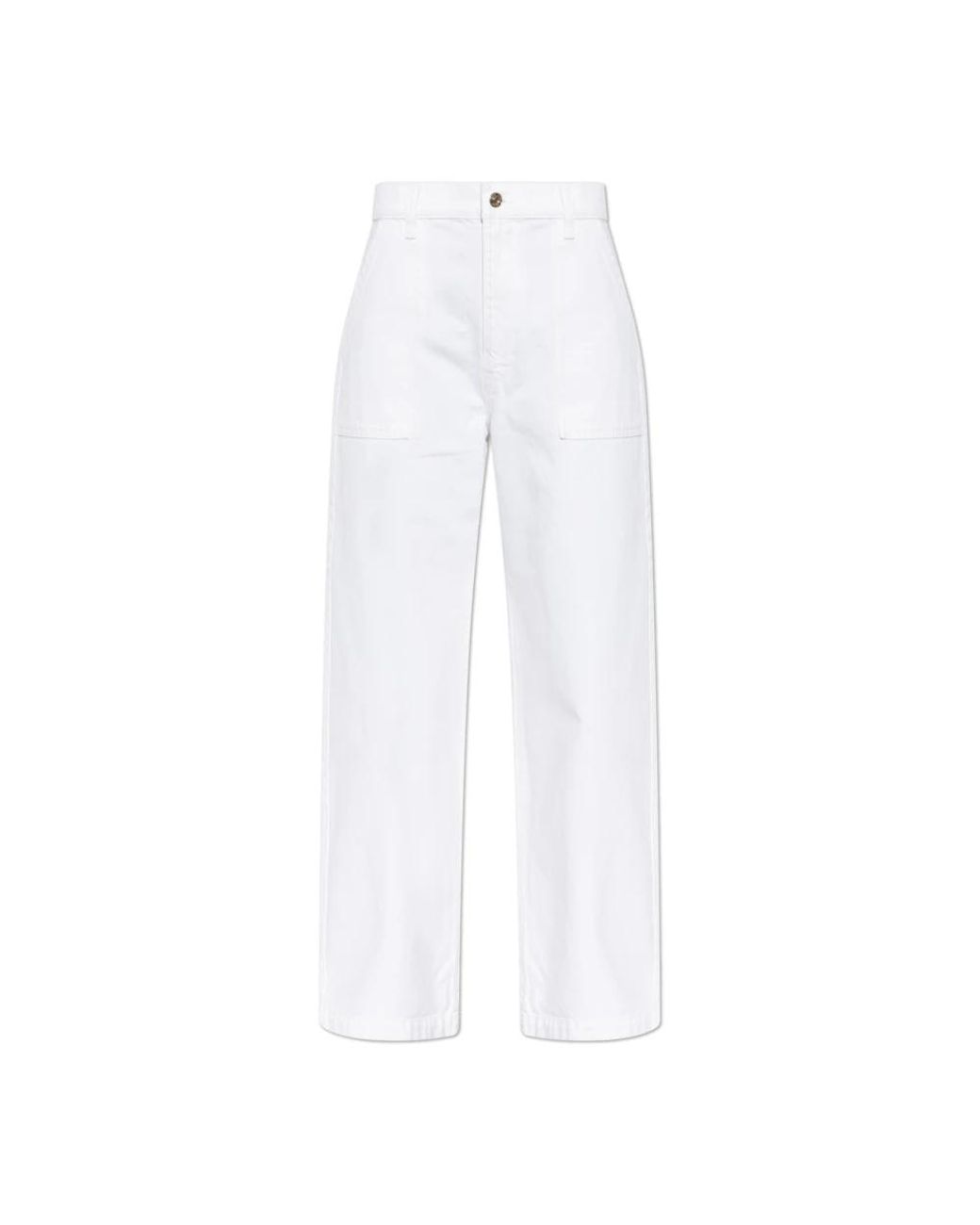 FRAME Jeans ,Wit ,Katoen The Bow Cargo in het White
