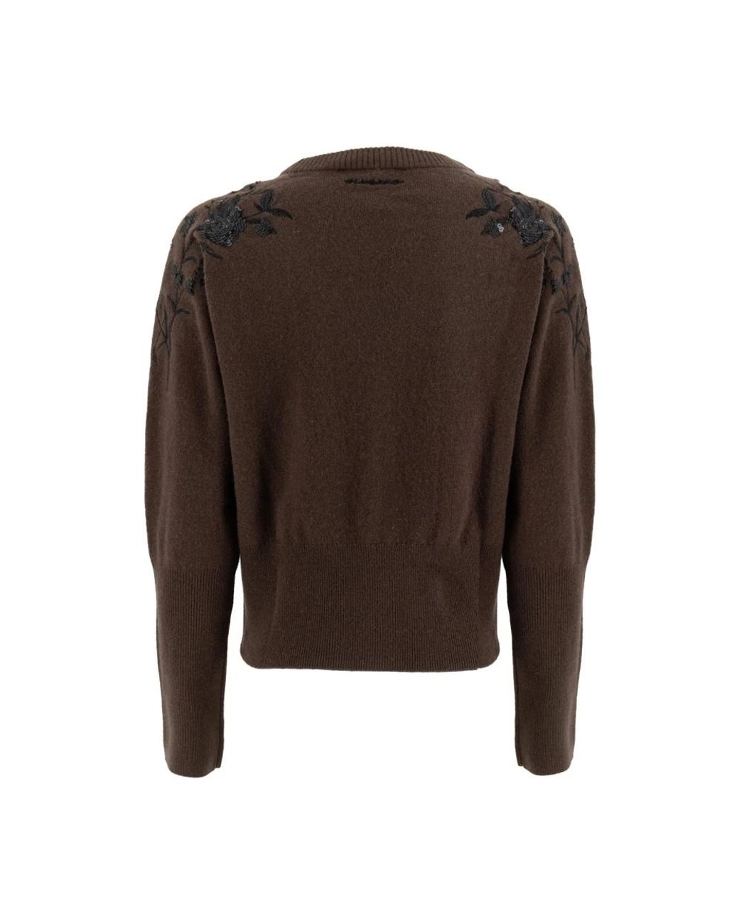 Ermanno Scervino Brown Cardigans