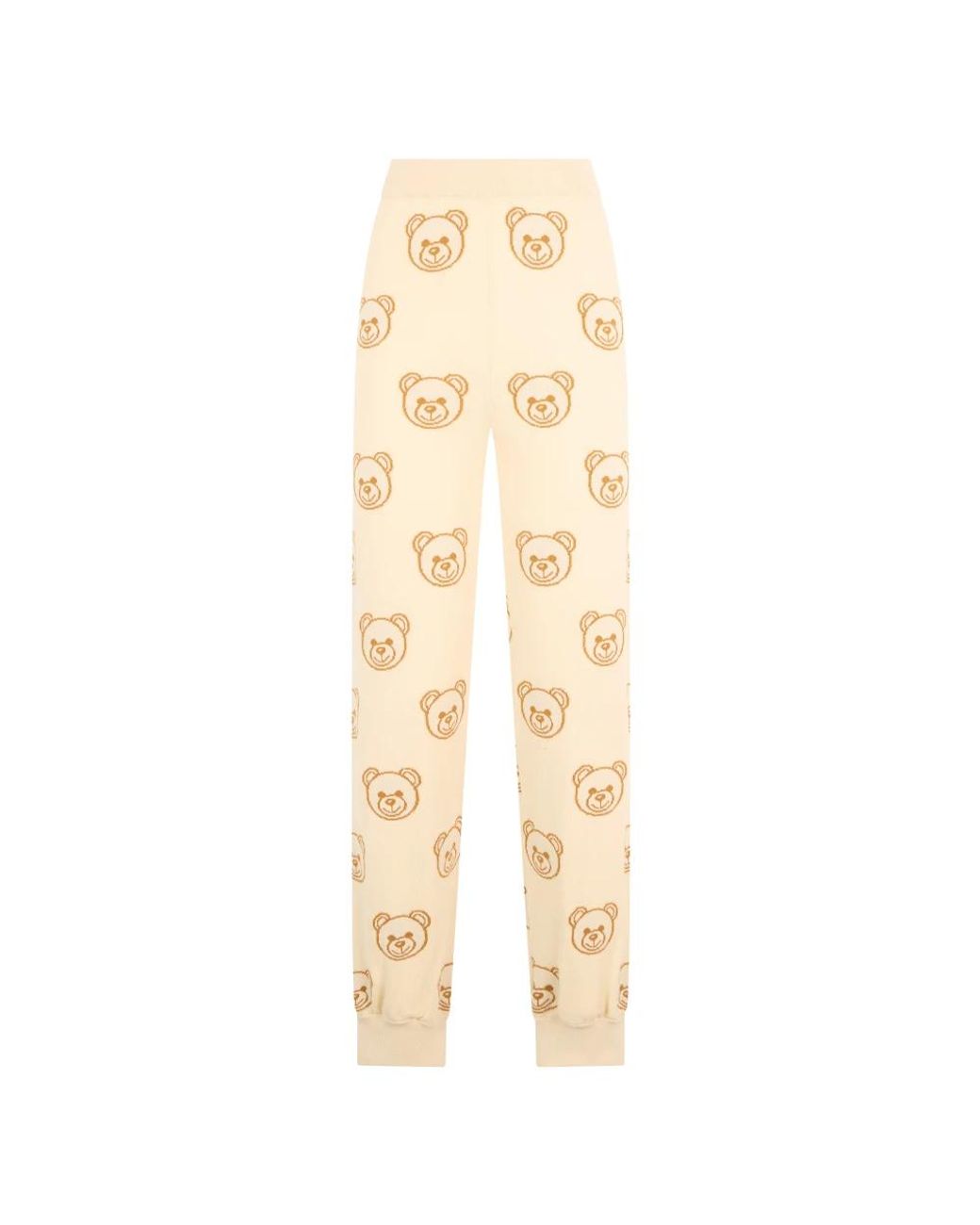 Moschino Gebreide Joggingbroek in het Natural