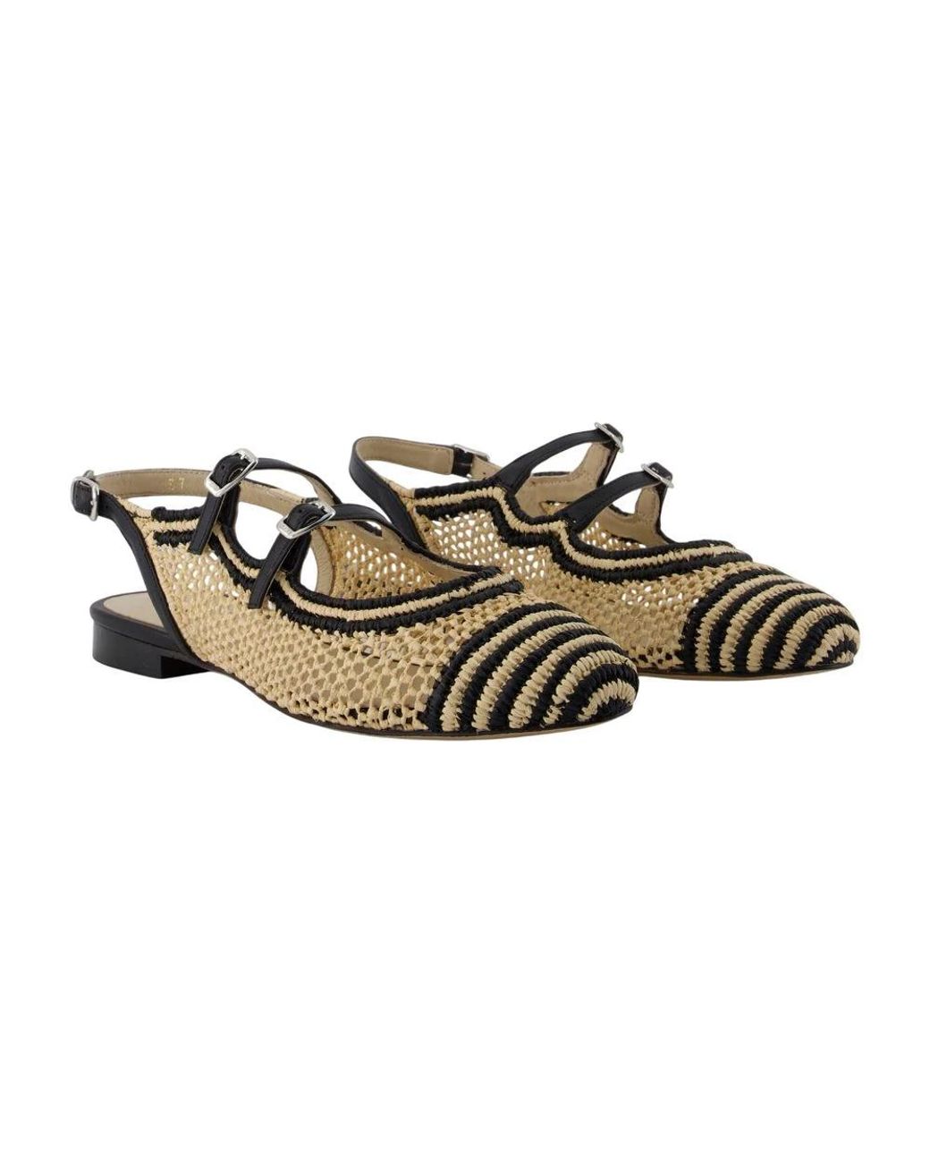 CAREL PARIS Brown Ballerinas