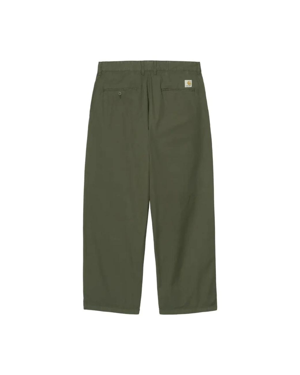 Carhartt Green Straight Trousers for men