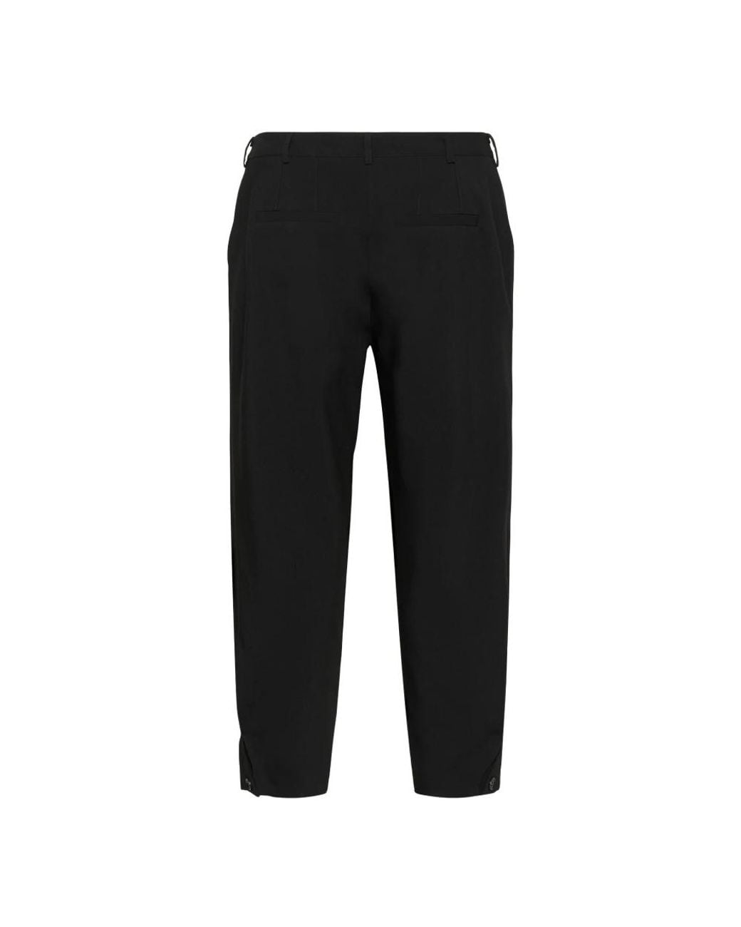 Straight Trousers Kaffe en coloris Black