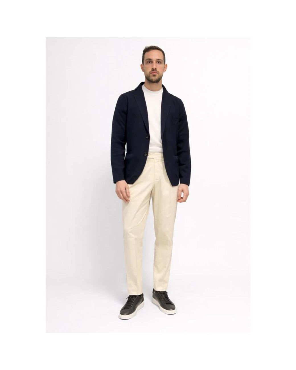 PT Torino Natural Suit Trousers for men