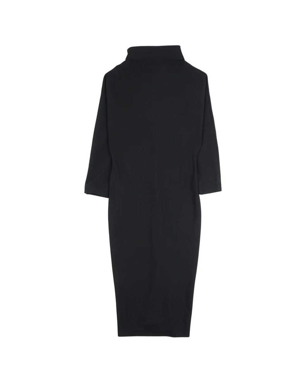 Alberta Ferretti Black Midi Dresses