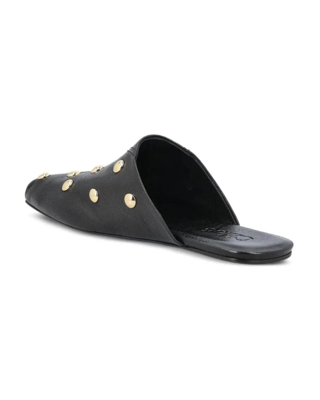 Chloé Black Rita Studded Mules