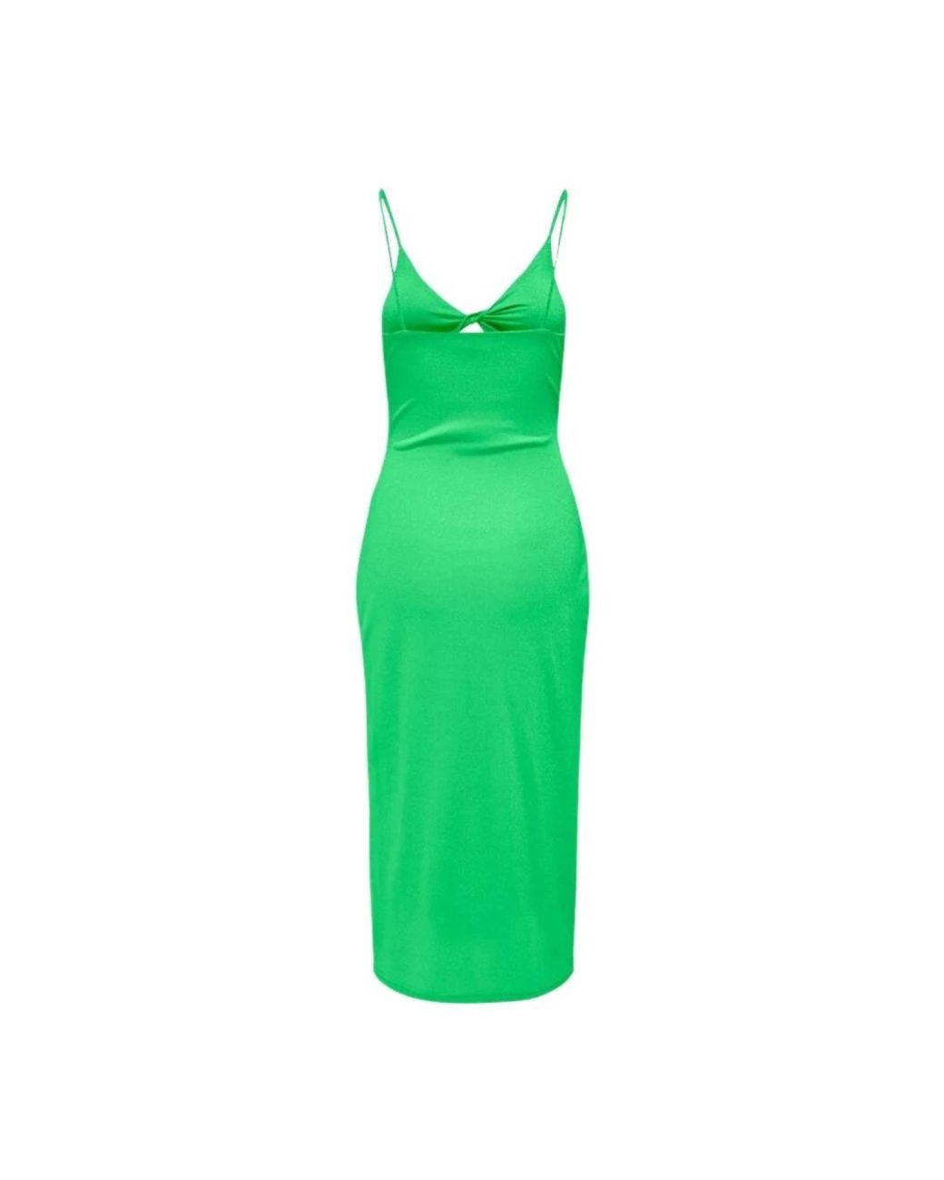 ONLY Kleedjes ,Groen ,Zomer Groene One-Shoulder Jurk in het Green