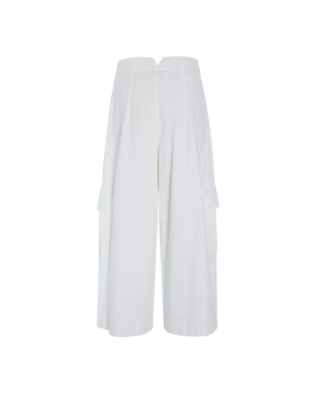 Cropped Trousers Bitte Kai Rand de color White