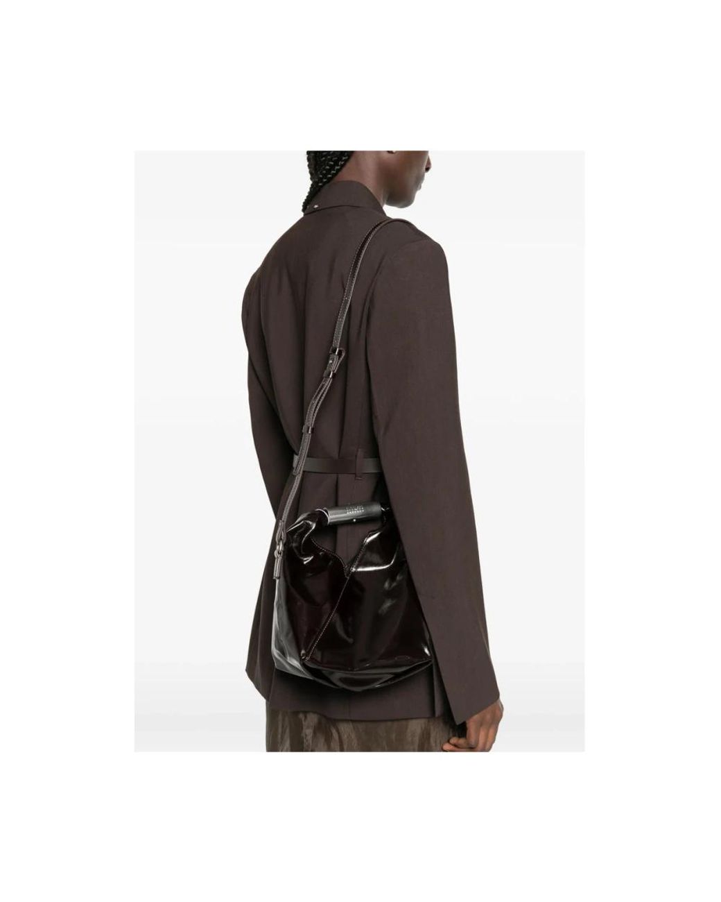 MM6 by Maison Margiela Black Shoulder Bags