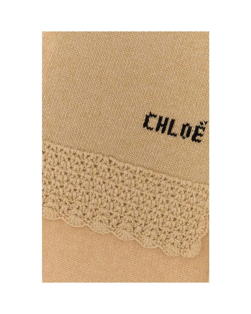 Winter Scarves di Chloé in Natural