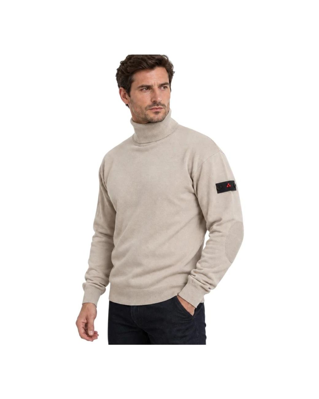 Turtlenecks Peuterey de hombre de color Gray