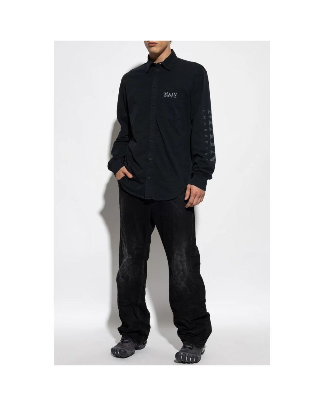 Balenciaga Blue Casual Shirts for men