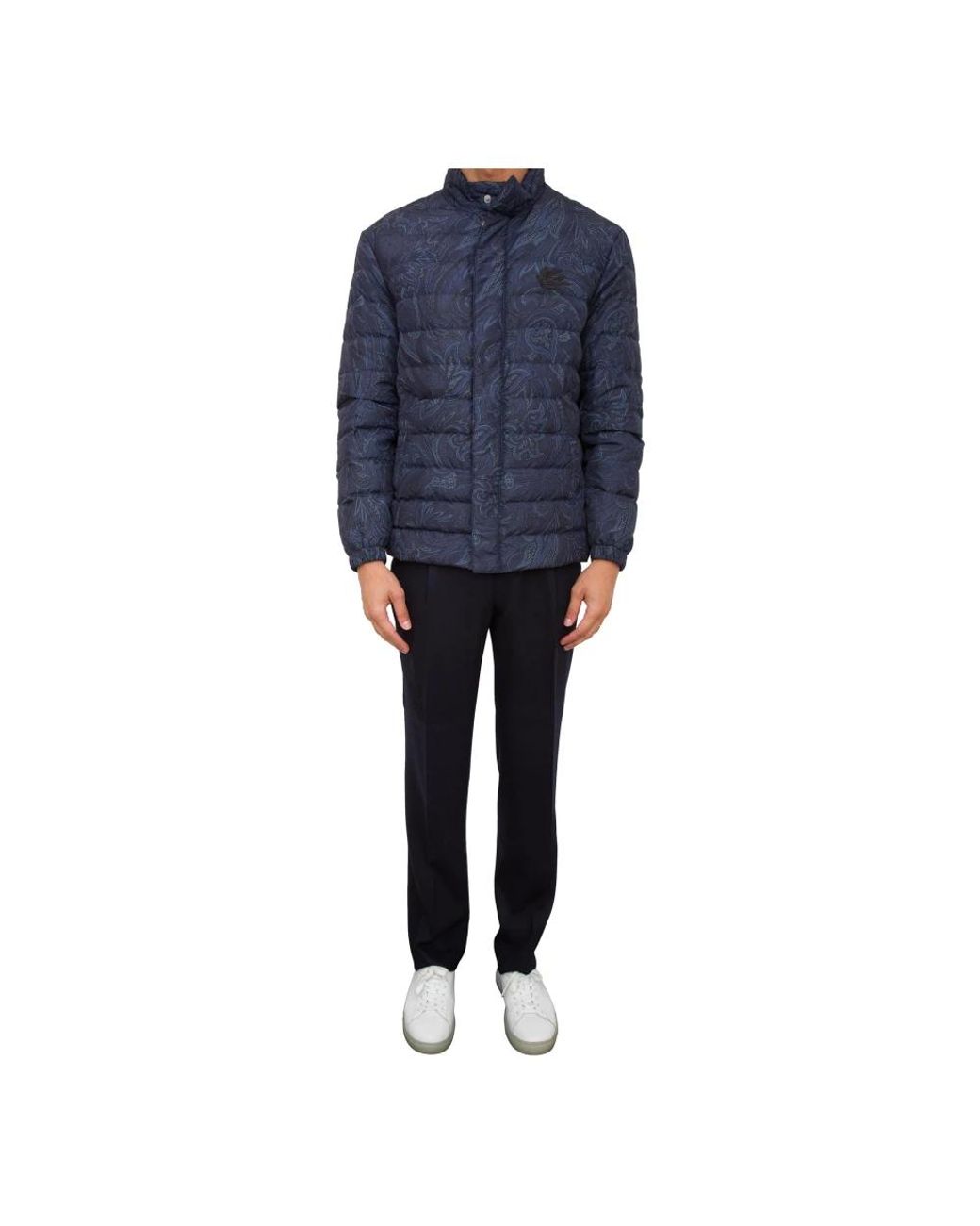 Etro Jassen ,Blauw ,Polyester Blauwe Reis Donsjas in het Blue voor heren