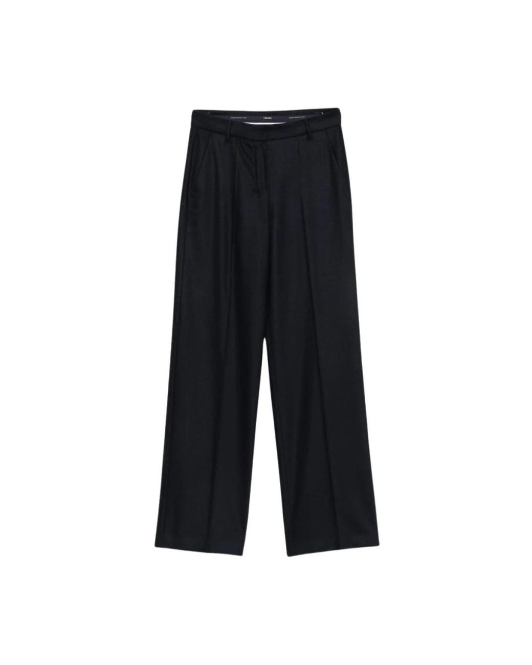 Max Mara Black Wide Trousers