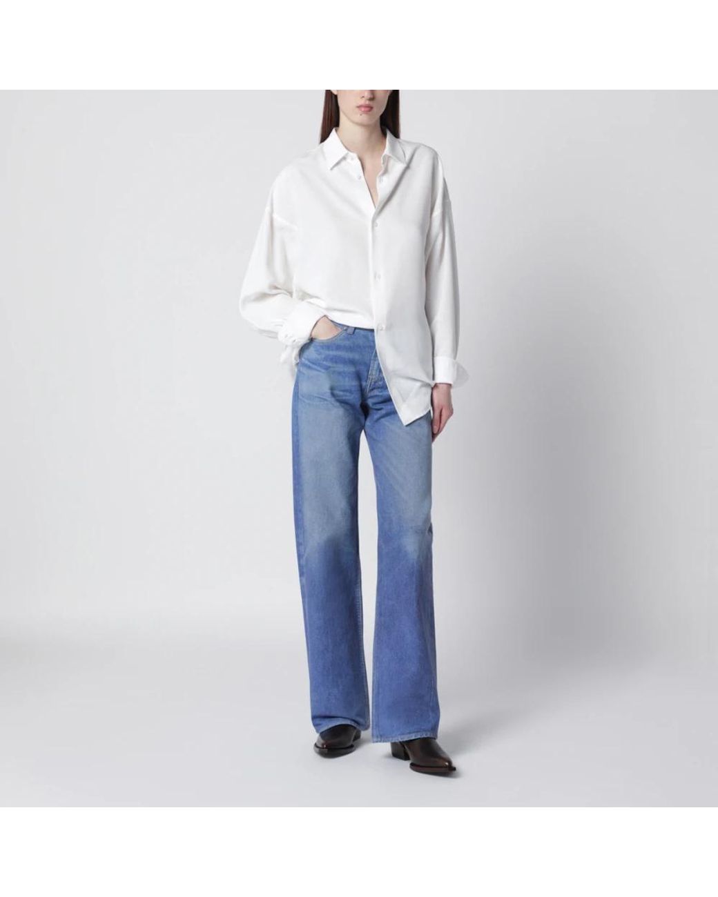 Our Legacy Blue Straight Jeans