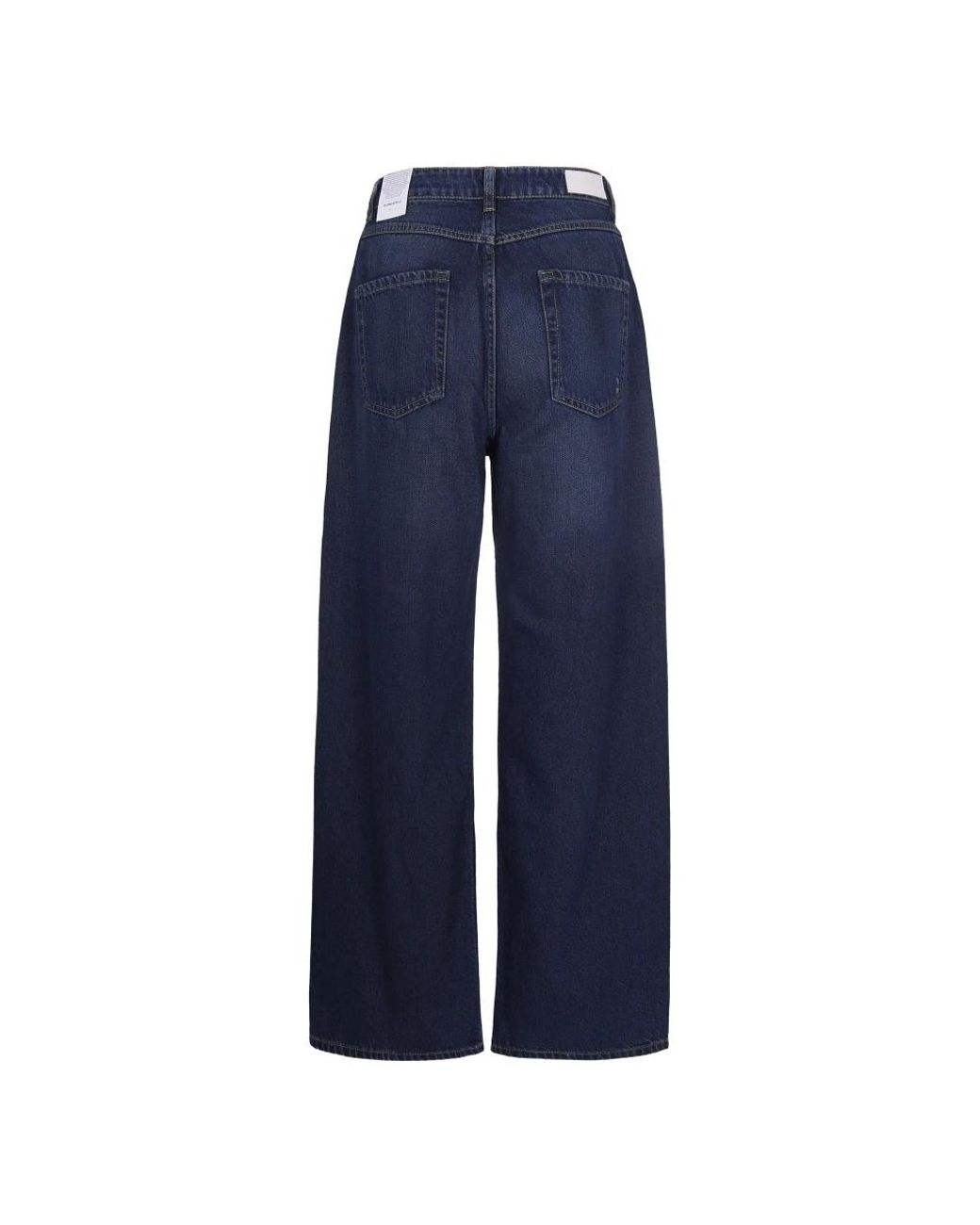 ICON DENIM Blue Wide Jeans