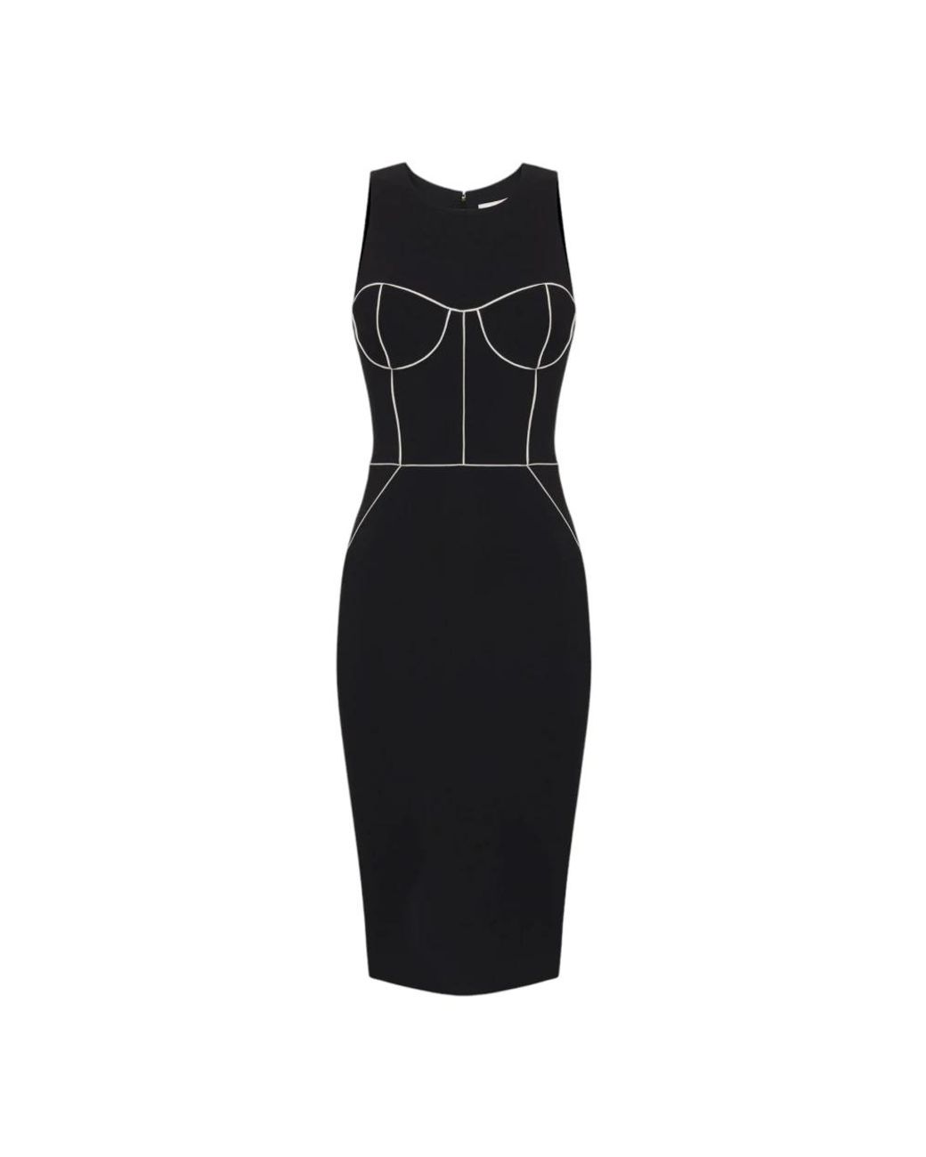 Elisabetta Franchi Black Midi Dresses