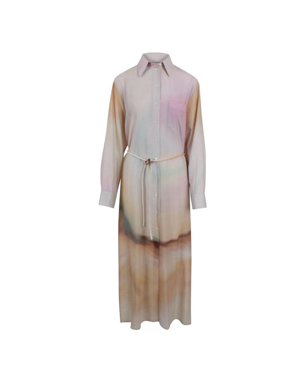 Nanushka Brown Shirt Dresses
