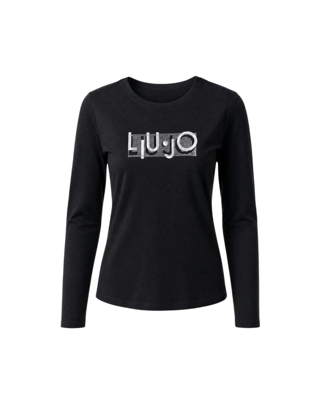 Liu Jo Black Long Sleeve T-Shirts