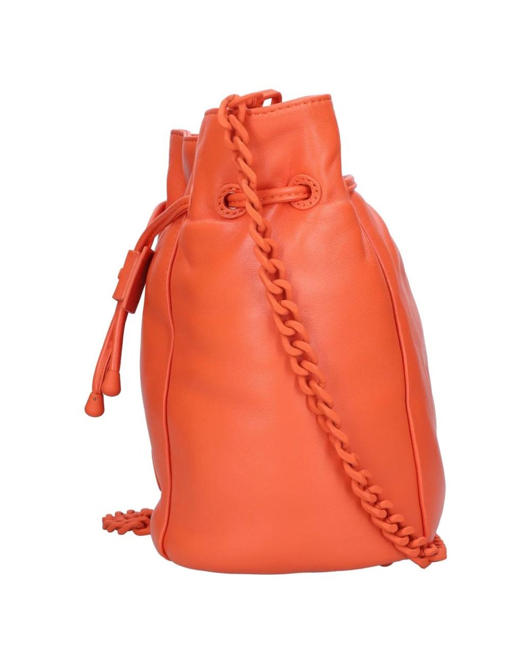 La Carrie Orange Bucket Bags