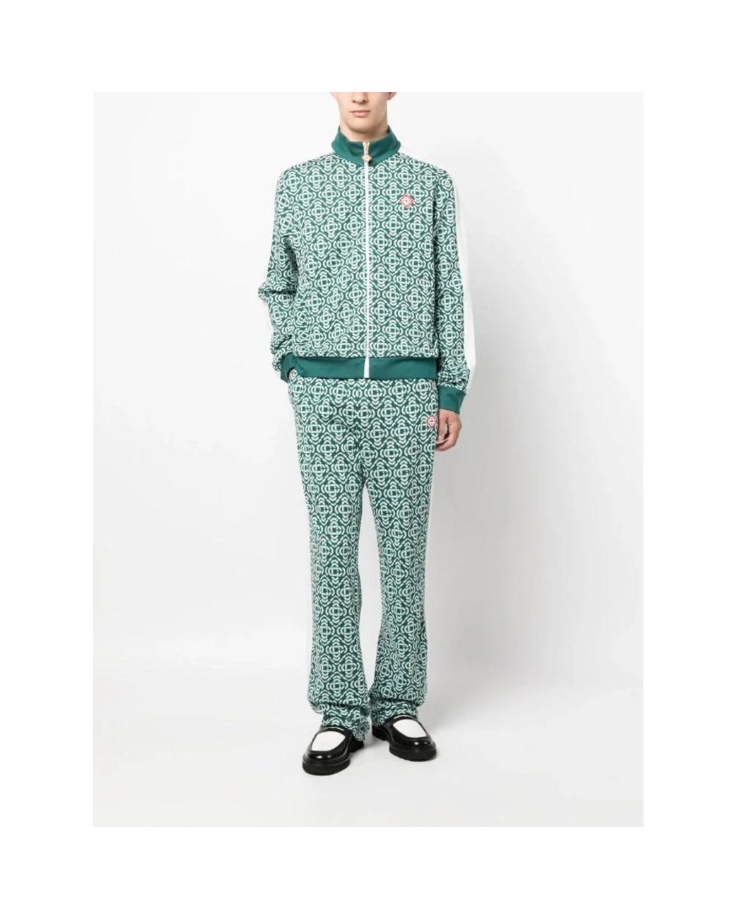 Casablanca Green Zip-Throughs for men