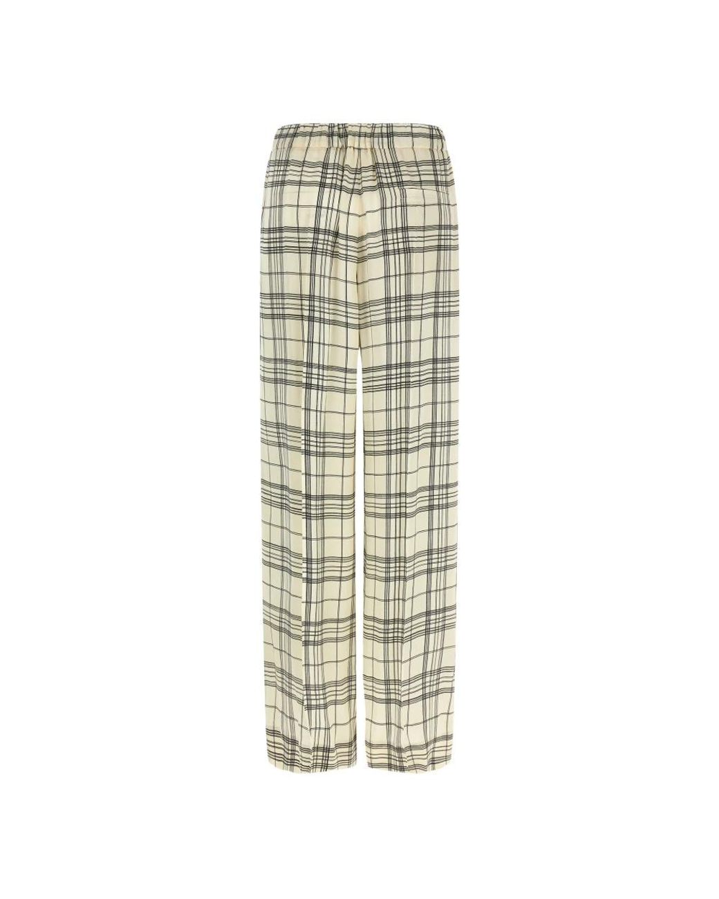 Jil Sander Metallic Straight Trousers