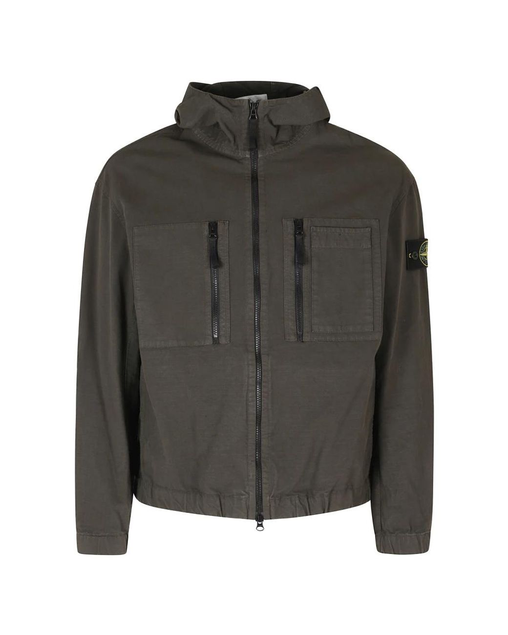 Stone Island Gray Light Jackets for men