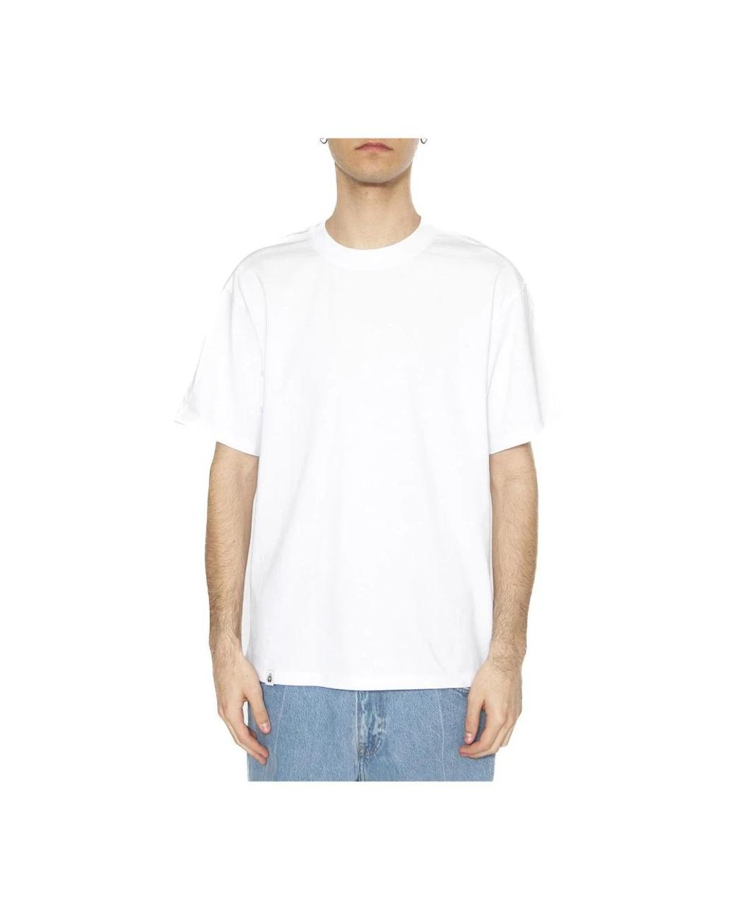 Edwin Oversize Basic Ts in White für Herren