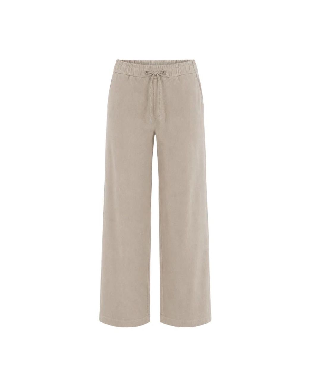 Panicale Gray Wide Trousers