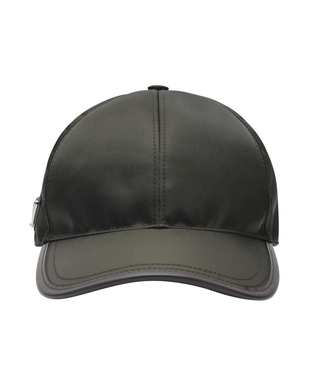 Prada Re-Nylon Baseball Cap in Black für Herren