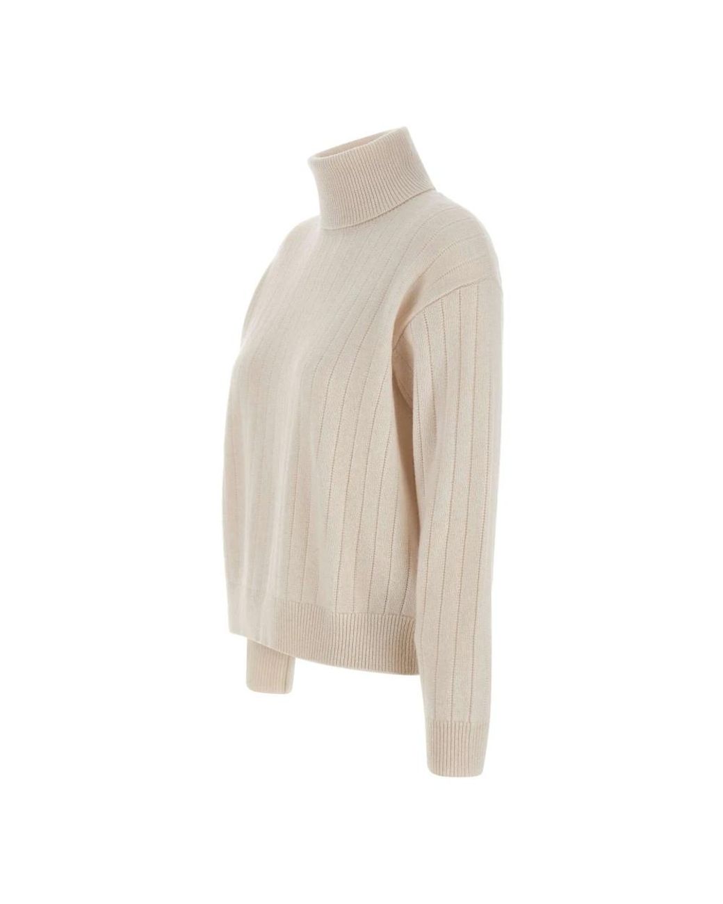 Eleventy White Turtlenecks
