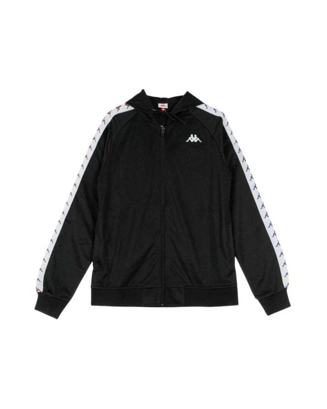 Zip-Throughs di Kappa in Black da Uomo