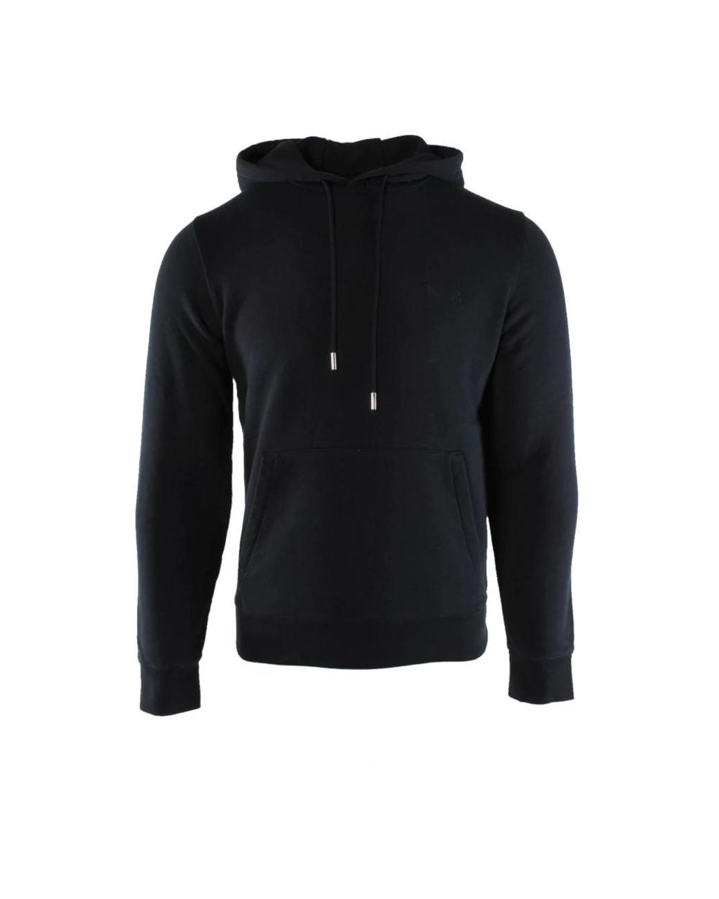 Woolrich Hoodies & Sweatvesten ,Blauw ,Katoen Blauwe Katoenen Trui Voor Mannen in het Black voor heren