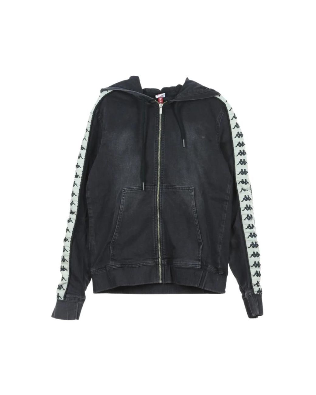 Kappa Black Zip-Throughs for men
