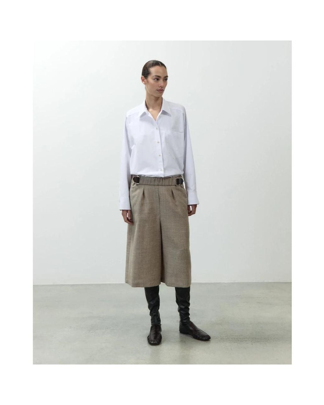 Alysi Gray Bermudas