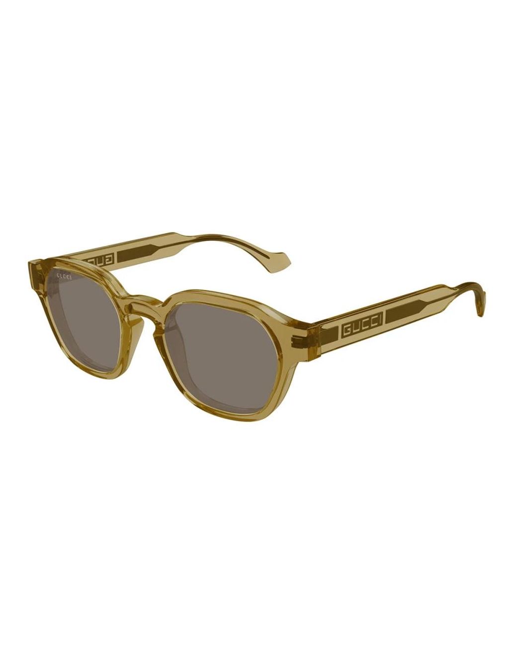 Gucci Yellow Sunglasses