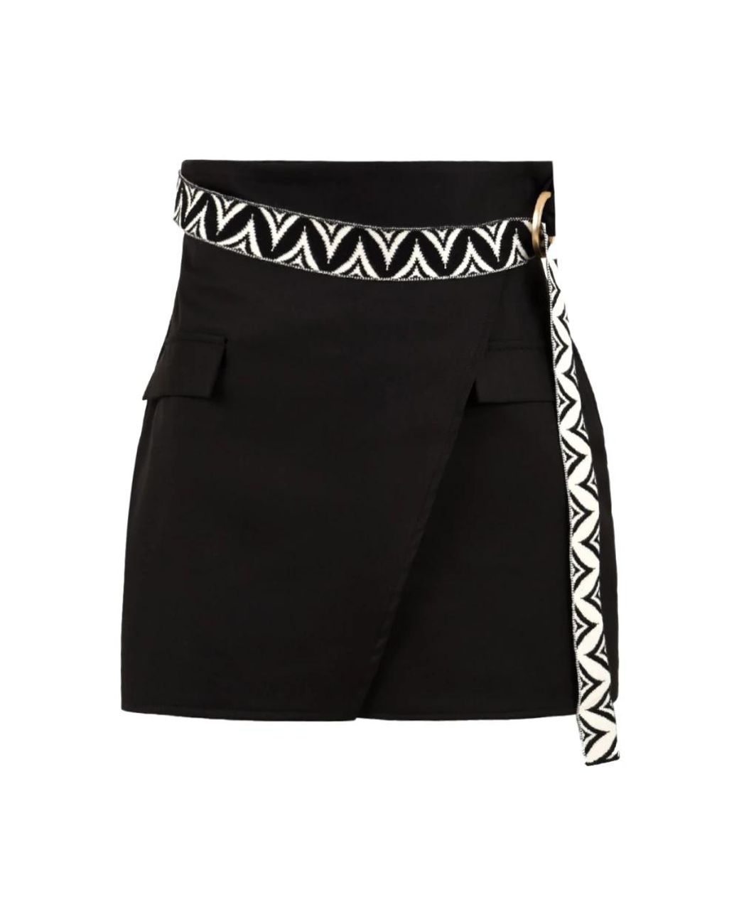 Akep Black Short Skirts