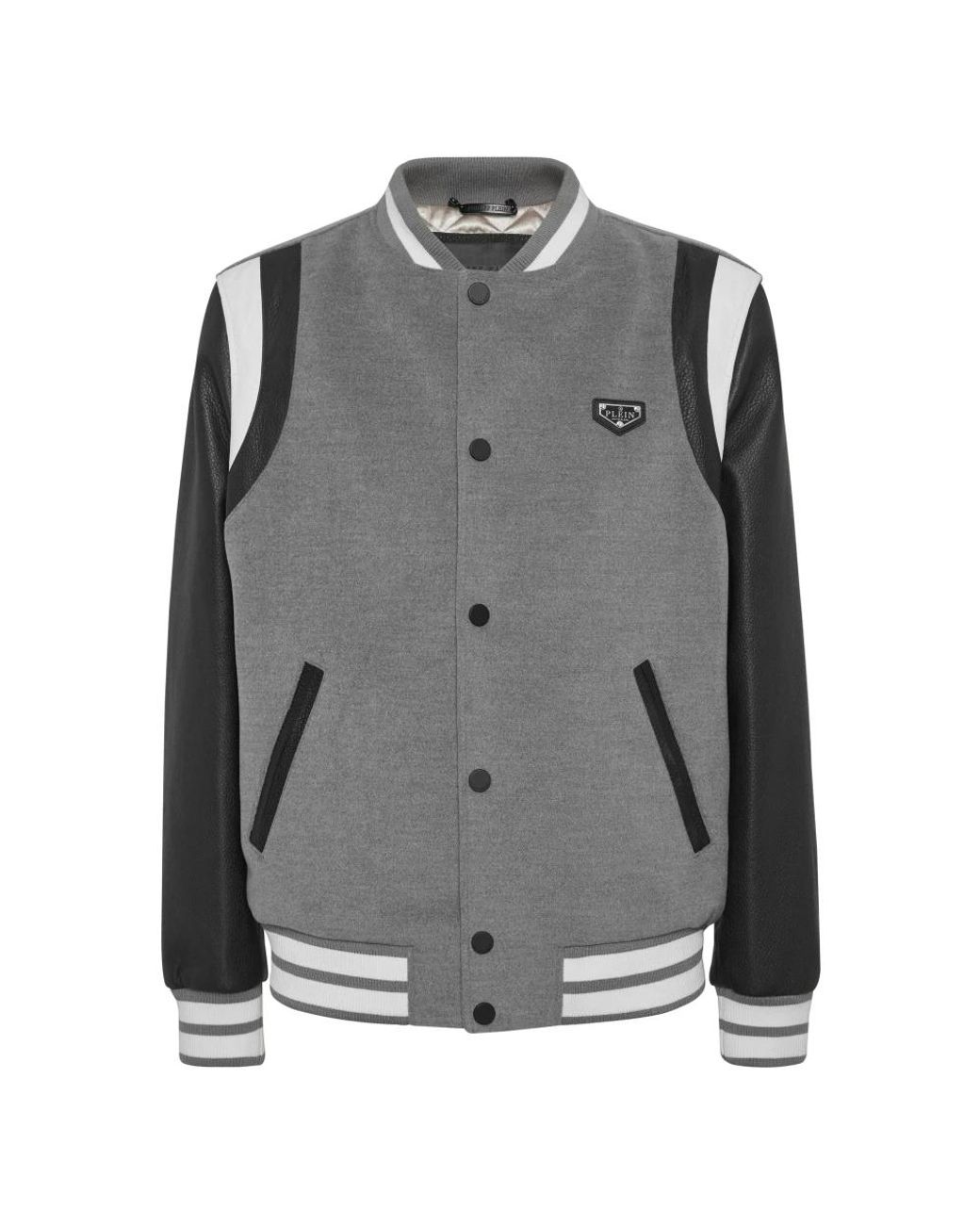 Bomber Jackets Philipp Plein de hombre de color Gray