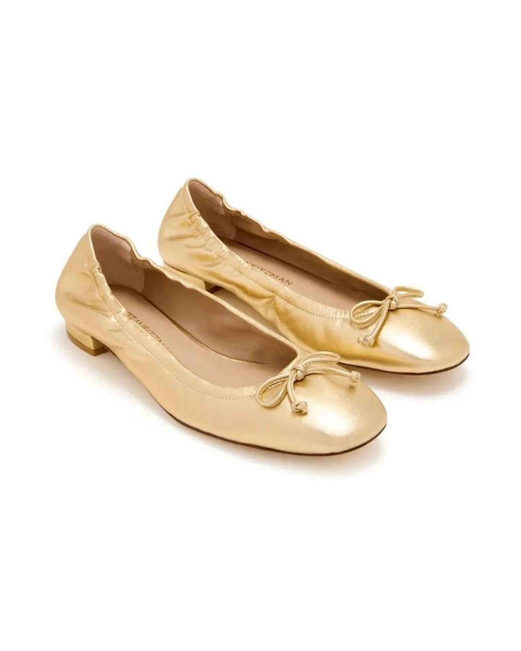 Stuart Weitzman Natural Ballerina Shoes