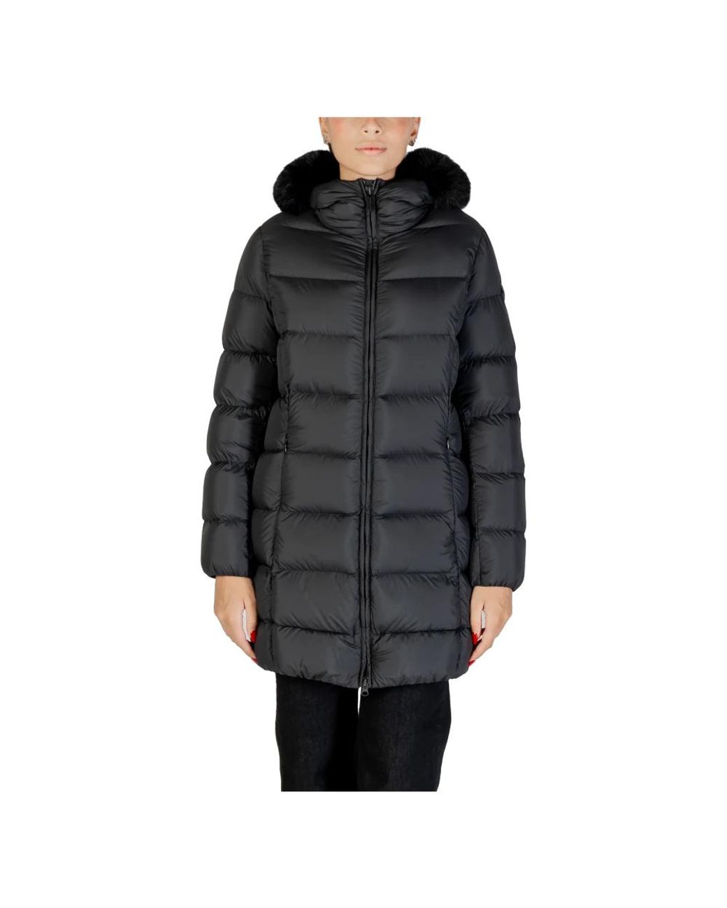 Colmar Donsjack Met Capuchon in het Black