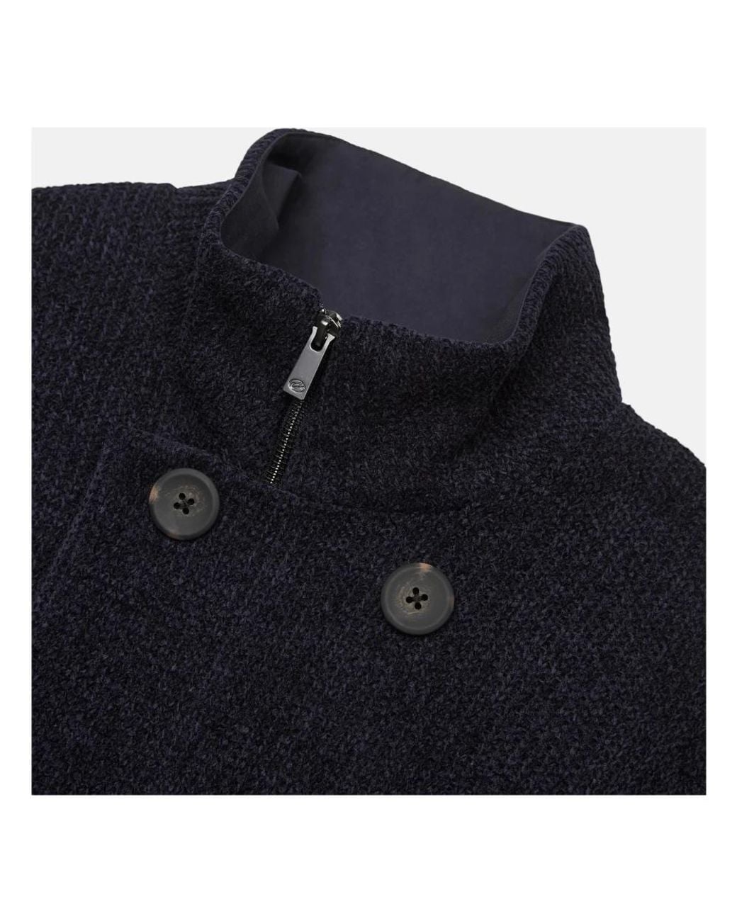 Double-Breasted Coats di Unity Original in Blue da Uomo