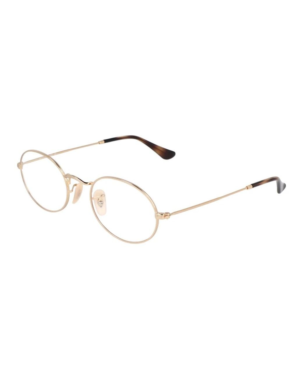 Ray-Ban Metallic Rx 3547V Ovale Korrektionsbrille