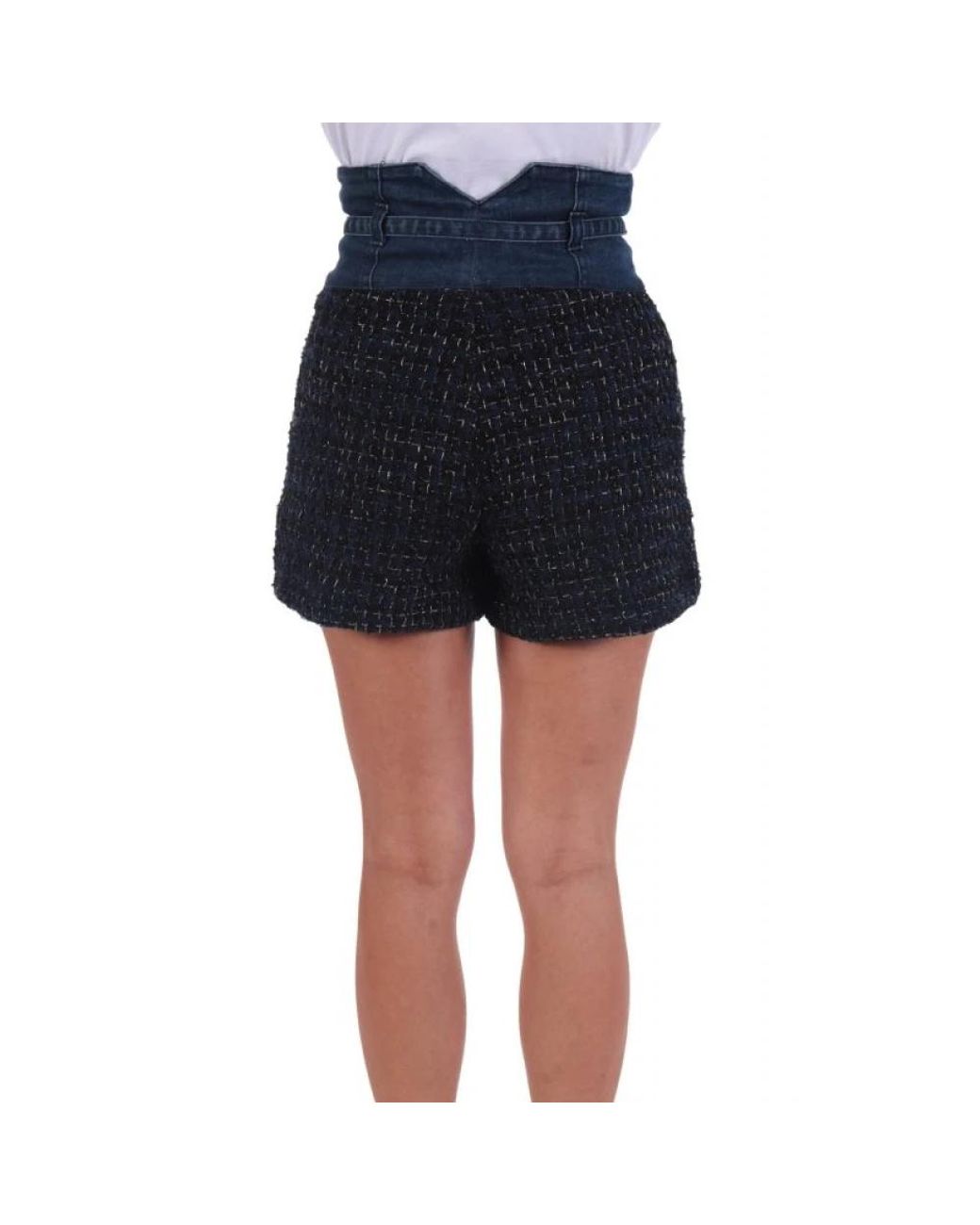 Pinko Black Short Shorts