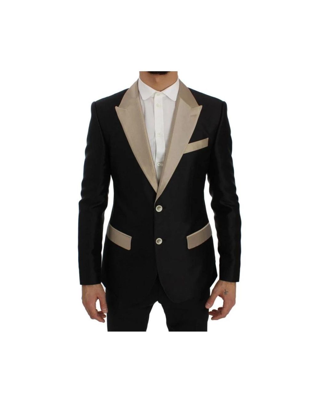 Dolce & Gabbana Black Blazers for men
