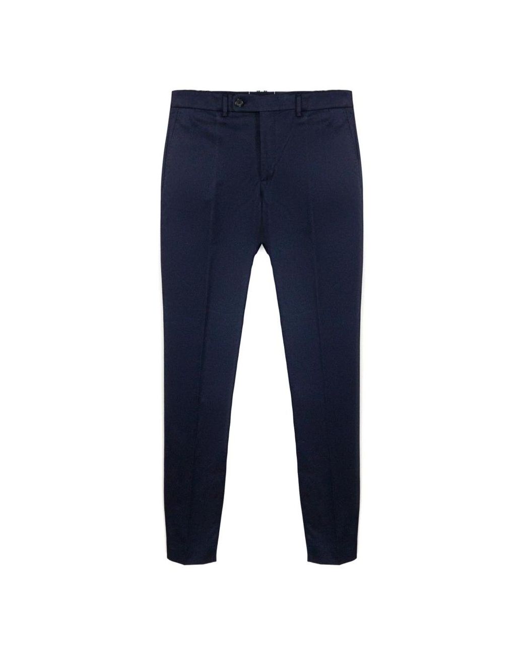 Incotex Blue Slim-Fit Trousers for men