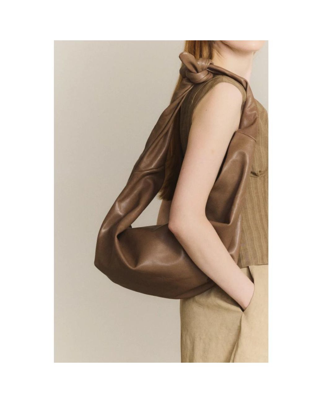 Cortana Brown Shoulder Bags