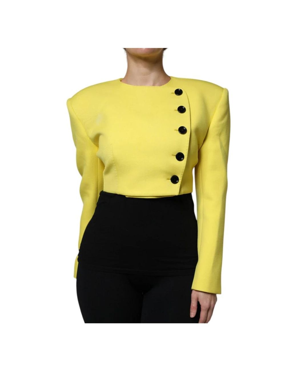 Dolce & Gabbana Yellow Blazers