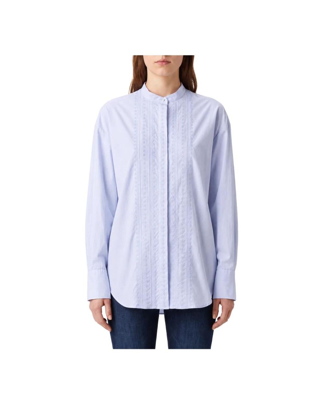 Forte_forte Mijn Blouse in het Blue